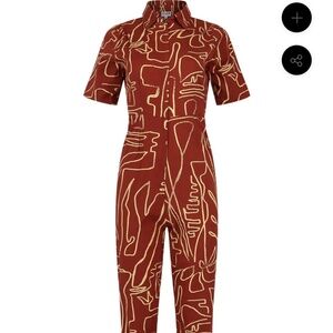 NWT Bel Kazan Kami Jumpsuit Size Small $187